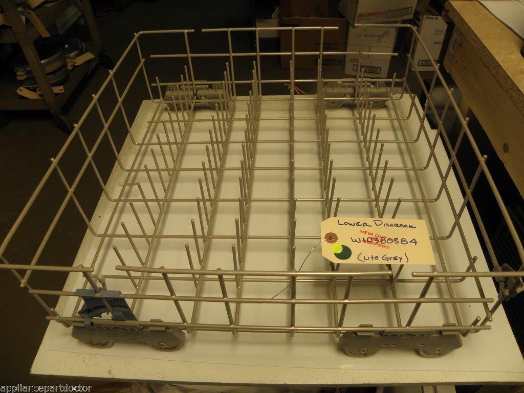 Whirlpool DISHWASHER W10380384 Lower Dishrack NEW W/O BOX Whirlpool DISHWASHER W10380384 Lower Dishrack NEW W/O BOX